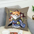 Axyaa Shiba Inu Cushion Cover 45x45cm for Bed or Chair Decor