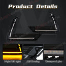 Axyaa LED DRL Daytime Running Light for Honda CRV CR-V 2023-2024 Dynamic Signal Fog