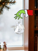 Axyaa Festive Green Hand with Red Santa Cuff Acrylic Hanging Ornament