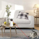 Axyaa LED Laser Interactive Cat Toy - USB Charge Battery Operated Rotation Exercise Entertainer