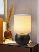 Axyaa LED Mood Lampshade Table Lamp for Bedroom, Desk or Night Light