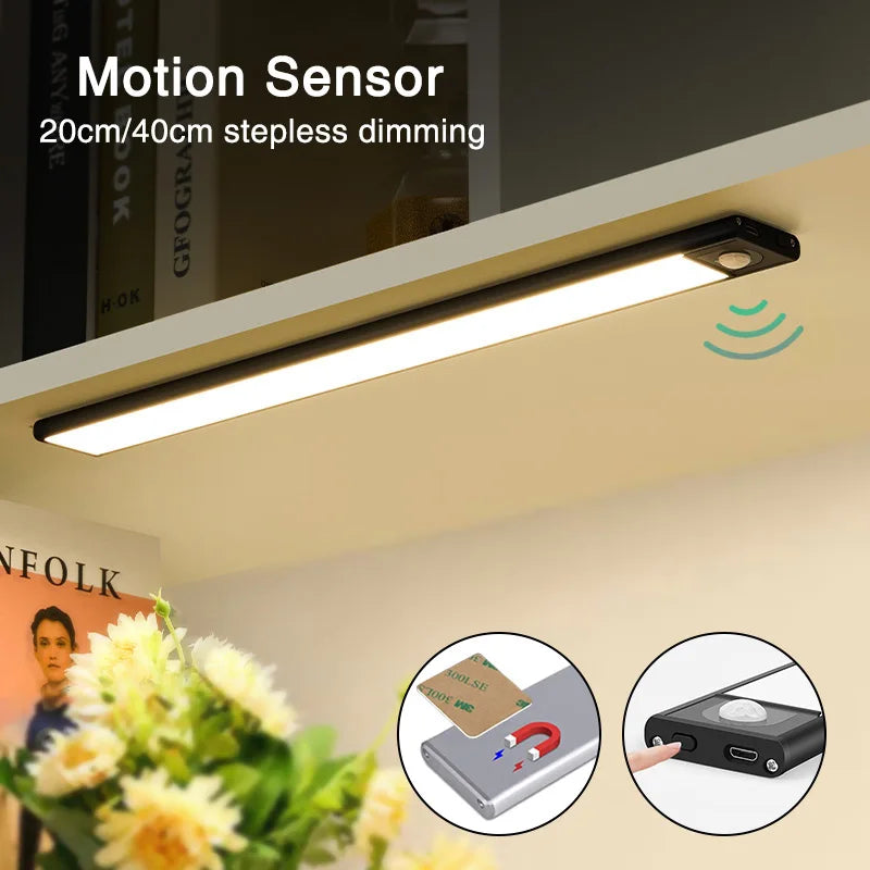 Axya Smart LED Cabinet Light with Motion Sensor & Stepless Dimming