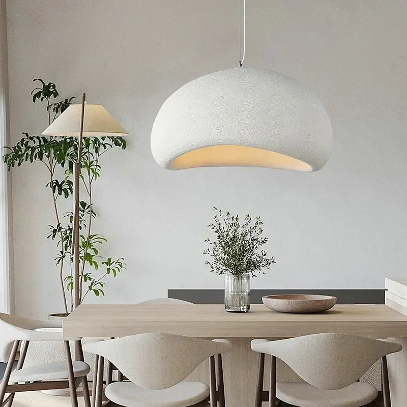 Axyaa Wabi Sabi LED Pendant Light for Home Decor, Chandelier, and Bedroom Fixtures