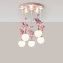 Axyaa Modern Minimalist Kids Room Pendant Light for High-end Bedroom Decor