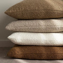 Axyaa Boucle Throw Pillow Cover | Soft Texture | Cozy 18x18" Square Pillow Case