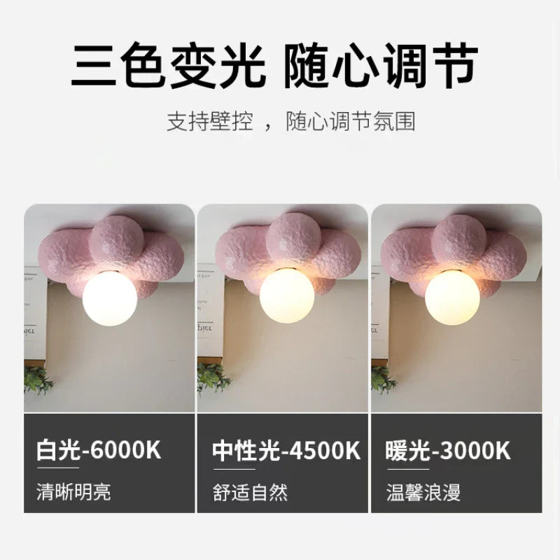 Axyaa Flower Ceiling Light for Balcony, Kitchen, and Bathroom