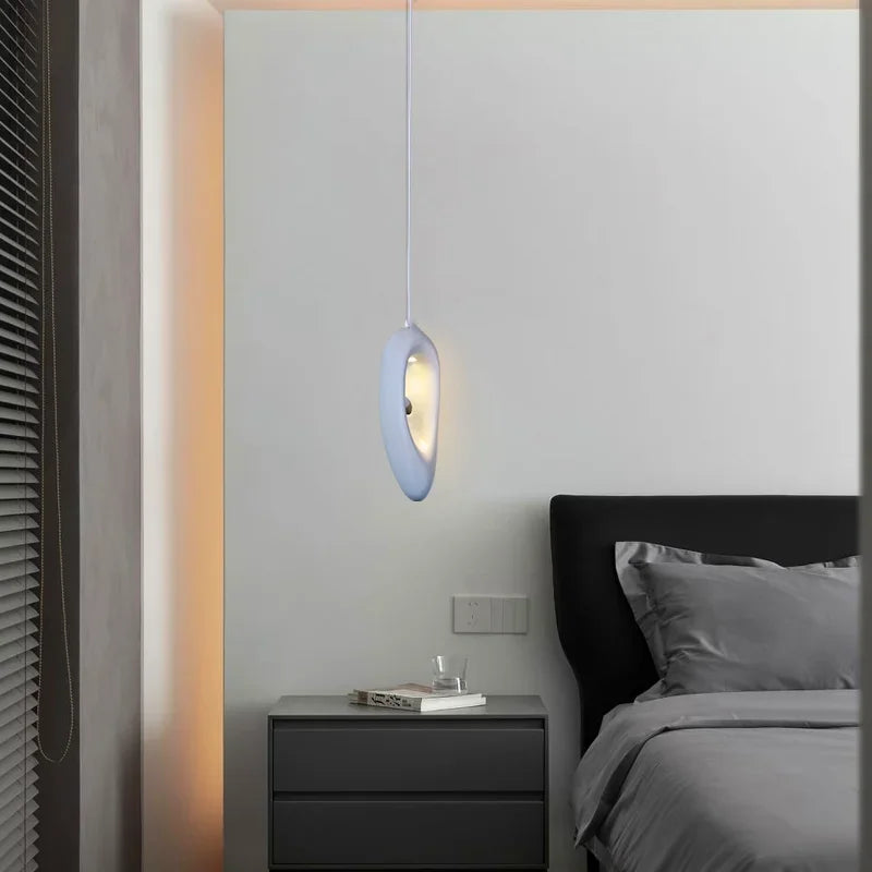 Axyaa Wabi Sabi Wind Chandelier: Artful Hanging Light for Dining, Bedroom, and Cafe