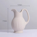 Axyaa Ceramic Spiral Vase | Modern Home Decor Living Room Decoration