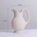 Axyaa Ceramic Spiral Vase | Modern Home Decor Living Room Decoration