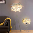 Axya Cloud Paper Floor Lamp with LED Artistic Lighting for Living Room and Bedroom