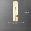 Axyaa LED Alabaster Wall Lamp for Villa Living Room, Bedroom, Study & Indoor Décor