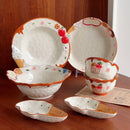 Axyaa Strawberry Ice Cream Tableware Set