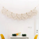 Axyaa Bohemian Handwoven Wall Hanging - Tasseled Room Divider