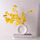 Ceramic Vase with Dried Pampas Bouquet by Axyaa - Wedding Home Decor