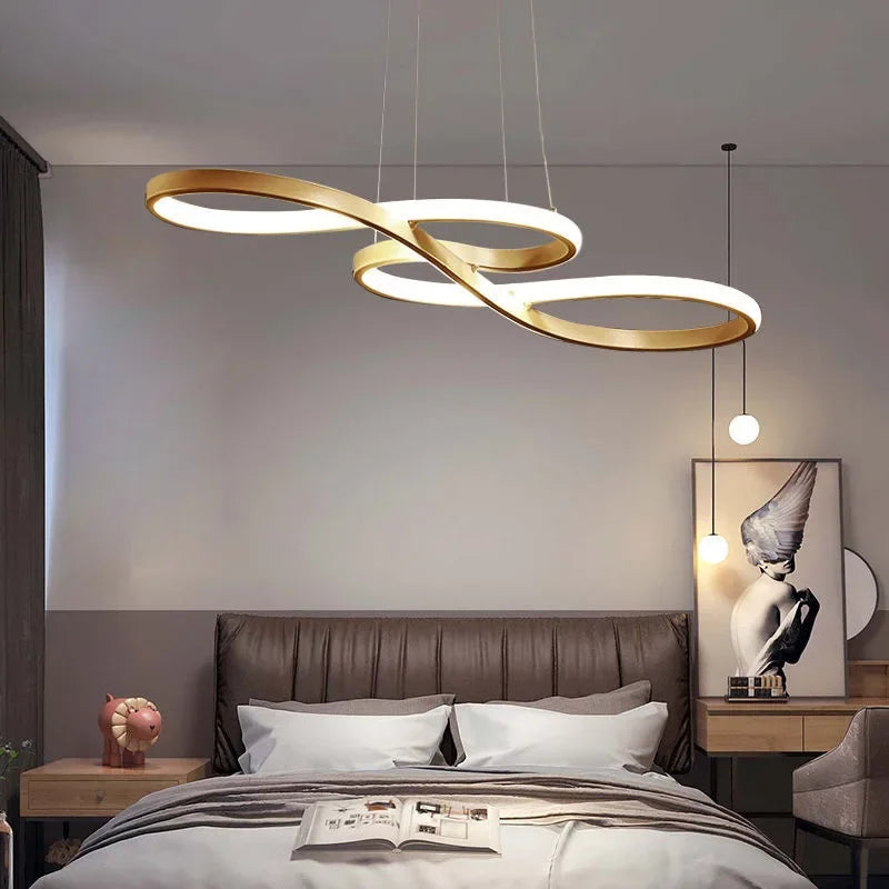 Axyaa Special-shaped LED Pendant Lights for Modern Nordic Dining Room