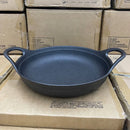 Axya Cast Iron Wok Pan Frying Pot Set | Non-Stick Pig Iron Japanese Commercial Cookware