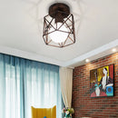 Axya Vintage Wire Cage Ceiling Lights for Home Restaurant Hotel Decor