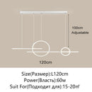 LED Pendant Lights for Dining Room & Living Room by Axyaa - Modern Ceiling Chandelier for Home & Office