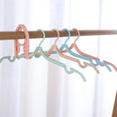Axyaa Folding Hanger Set for Clothes Storage Organization