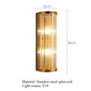 Axyaa Nordic Light Luxury Wall Sconce for Living Room, Bedroom, and Corridor