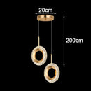 Axyaa Nordic Stair Chandelier Ceiling Light for Living and Dining Room