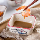 Axya Ceramic Dipping Dish for Soy Sauce, Vinegar, Home Seasoning
