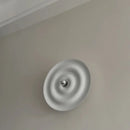 Axyaa Nordic Ripple Wall Lamp - Modern Circular Design for Staircase, Corridor, Entrance