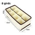 Axyaa Underwear Sock Organizer Drawer - Clothes Storage Box Compartment