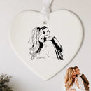 Axyaa Personalized Ceramic Photo Engraved Heartfelt Keepsake Gift