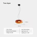 Axyaa Nordic Glass LED Pendant Lights Industrial Chandelier for Home Decor