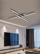 Axyaa Long Strip Ceiling Lamp: Nordic Modern Master Bedroom & Dining Room Light