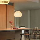 Axyaa White Woven Pendant Light: Modern Minimalist Lighting for Restaurant, Tea Room, Living Room