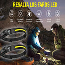 Axyaa Rechargeable LED Sensor Headlamp for Camping and Fishing