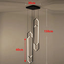 Axyaa Modern Staircase Pendant Lights for Living Room - Indoor Hanging Lamps