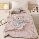 Axyaa Cotton Gauze Bath Towel Shawl & Travel Blanket 80x160cm