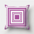 Axyaa Geometric Pattern Polyester Cushion Cover for Sofa Decor or Throw Pillow