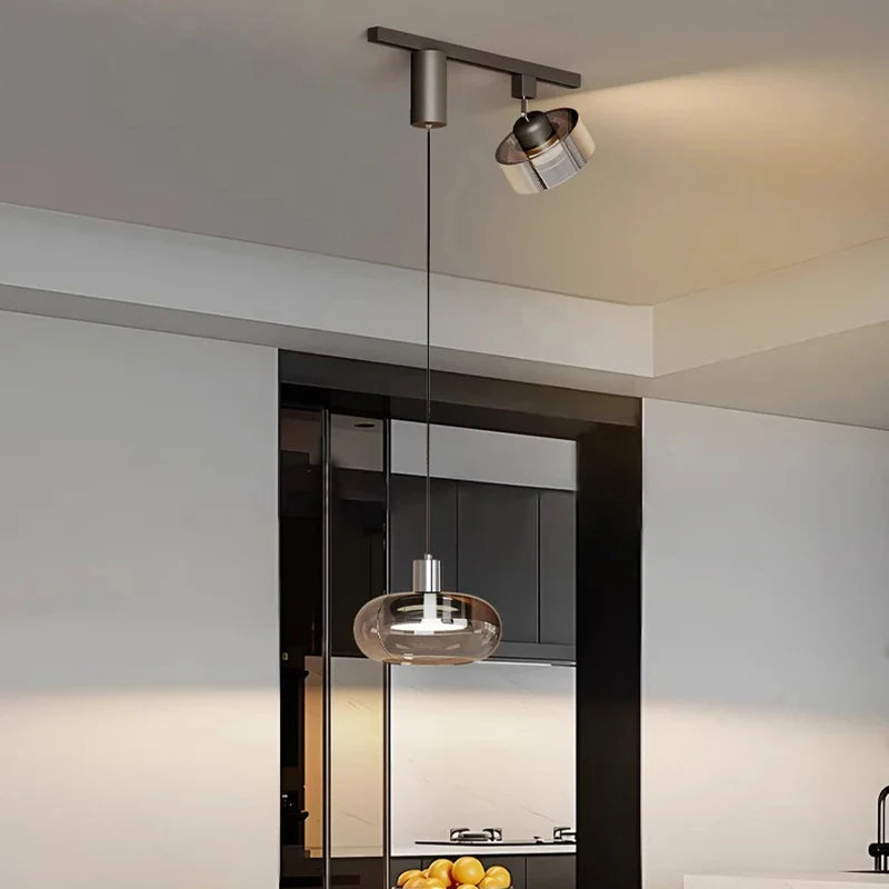 Axyaa Ring LED Pendant Light for Modern Home Decor & Indoor Lighting