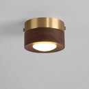 Axyaa Ash Wood LED Ceiling Spotlights - Modern Home Decor Lighting