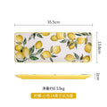 Axyaa Ceramic Lemon Ins Style Home Cuisine Plate for Thai Restaurant & Fruit Display