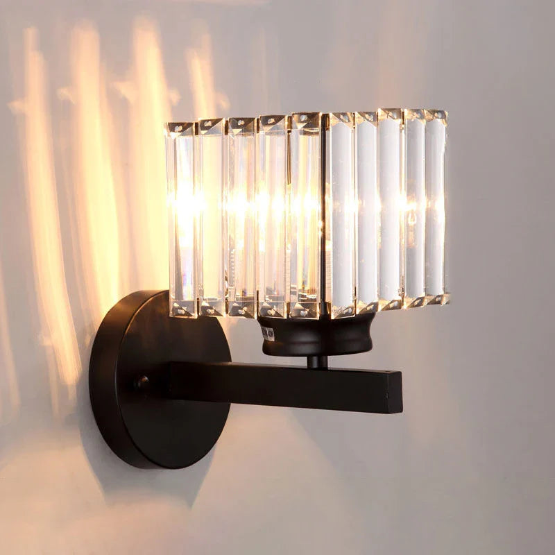 Luxury Glass Shade Wall Lamp by Axyaa - Modern Minimalist Lighting for Home Decor