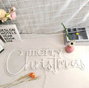 Large Axyaa LED Neon Sign for Holiday Decor - 30x11 inches