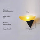 Axyaa French Vintage Wall Lamp for Living Room, Hallway, Bedroom, & Bathroom Mirror