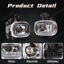 Axyaa Halogen LED Fog Lights for Nissan NP300 X-trail Rogue Kicks Juke F16 MK2