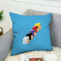 Axyaa Toiletpaper Body Pillow Cover 40x40 Decorative Cushion Case for Bed and Sofa