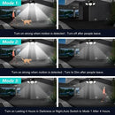Axyaa Solar Wall Lights - Super Bright & Waterproof Outdoor Lamp with Adjustable Head