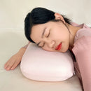 Axyaa Cool Silk Memory Foam Small Pillow for Student Nap and Office Use