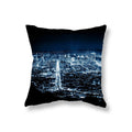 Axyaa City Building Night View Pillowcase