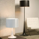 Axyaa Mushroom Floor Lamp - Designer E27 White Black Living Room Decor