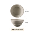 Axyaa Coarse Pottery High Footed Soup Bowl for Molecular Cuisine Tableware