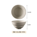 Axyaa Coarse Pottery High Footed Soup Bowl for Molecular Cuisine Tableware